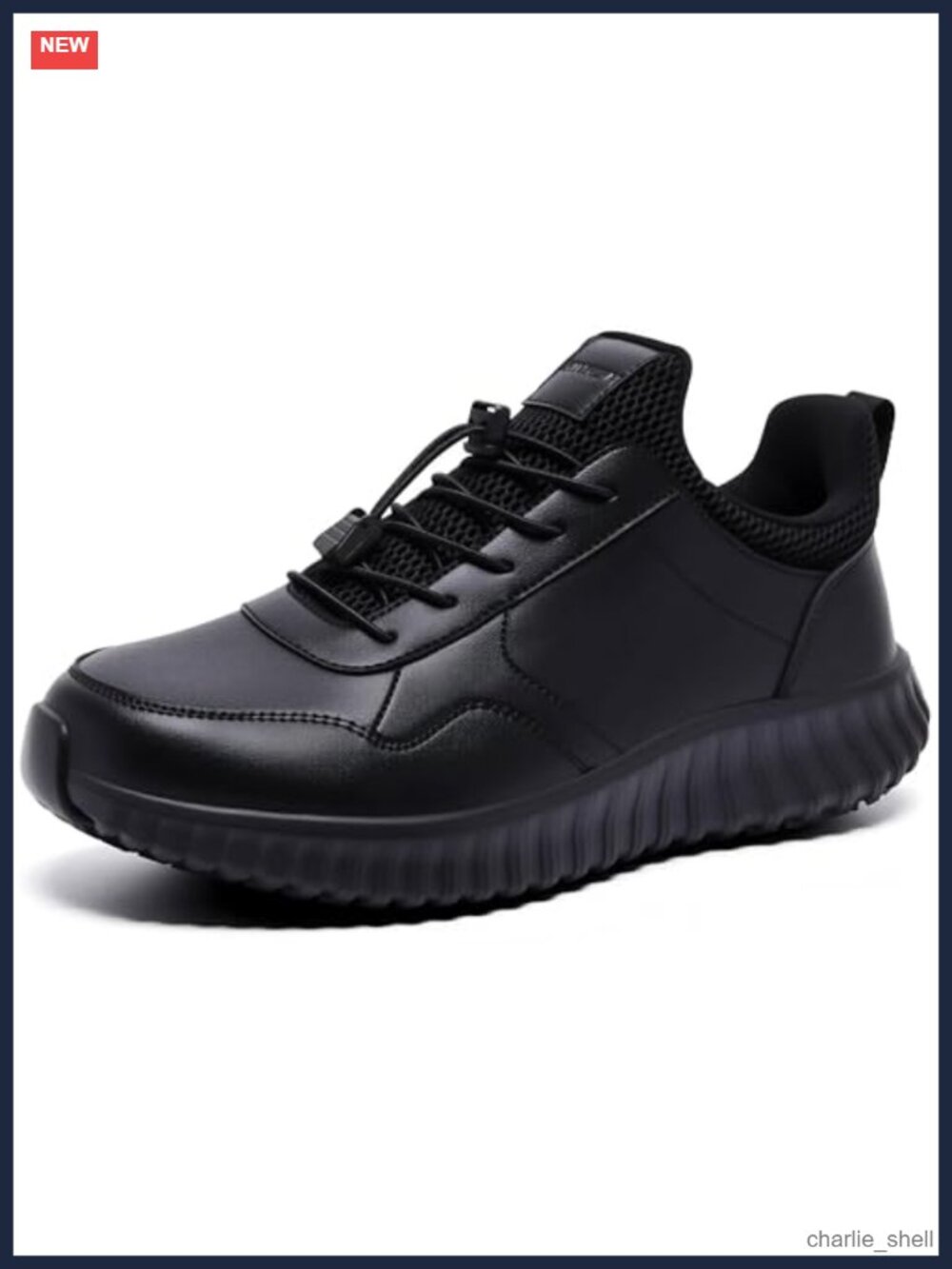 Men's Non Slip Work Shoes Water Resistant Slip Resistant Sneakers